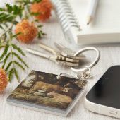 ザミルクメイドのエルバート・ケイプ キーホルダー (正面右)