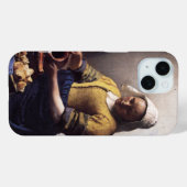 ザミルクメイドbyヨハネス・バーメール Case-Mate iPhoneケース (裏面 (横))