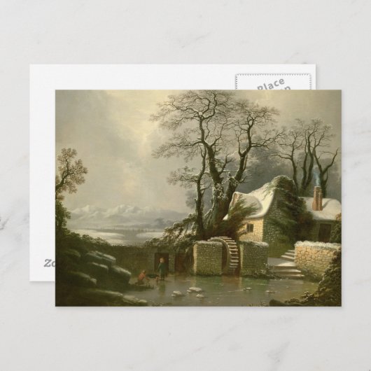 ザミル凍っていレース ポストカード (正面/裏面)