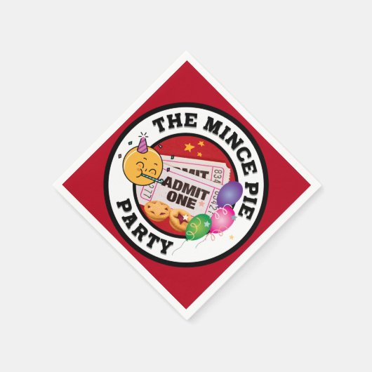 ザミンスパイパーティー スタンダードカクテルナプキン (角)