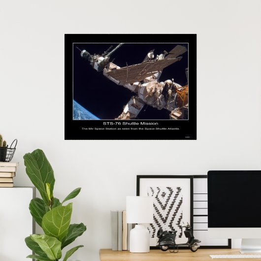 ザミール宇宙駅 ポスター (ホームオフィス)