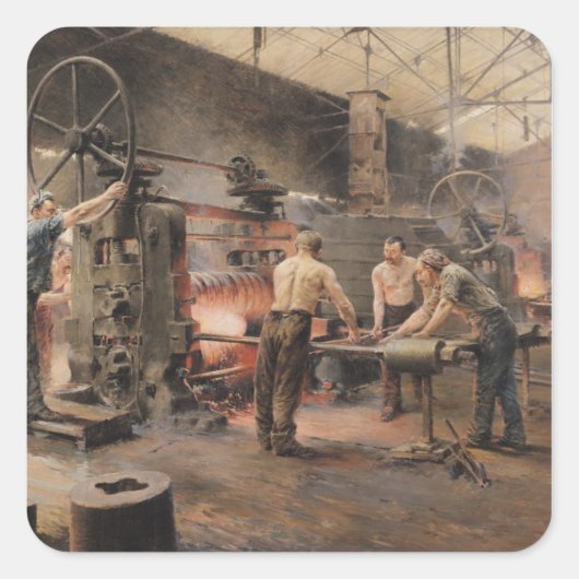 ザミ転がズミル スクエアシール (正面)