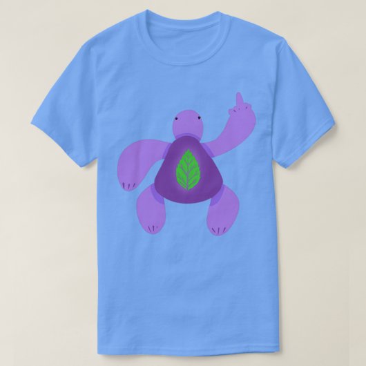 ザムラサキガメ Tシャツ (デザイン正面)