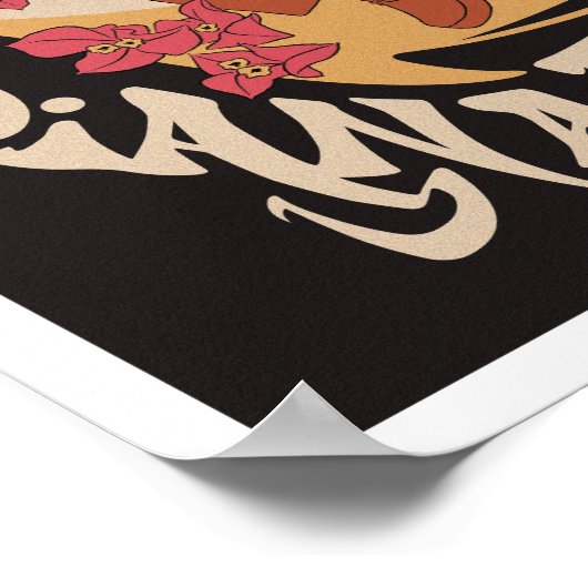 ザムロサイケデリックックWITCHインディアナポリス ポスター (角)