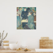 ザムーランコーナートゥールーズラウトレックファインアート ポスター (キッチン)