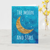 ザムーンアンドスターズすべての行事グリーティングカード カード (黄色い花)