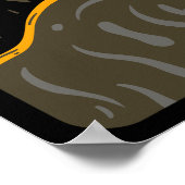 ザムーンカードザ18タロットカードレトロヴィンテージ ポスター (角)