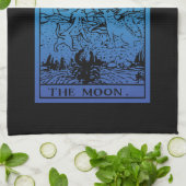 ザムーンタロットカードグラデーションキッチンタオル キッチンタオル (折り畳み)