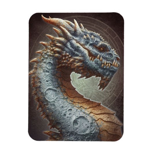 ザムーンドラゴンbyケレム・ベイト マグネット (縦)