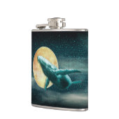 ザムーンフラスコ飛んでいるに戻るホエー包まれたテル フラスク (左)
