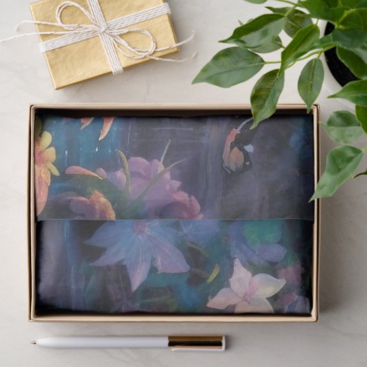 ザムーンライトバタフライシリーズデザイン14 薄葉紙 (ギフト)