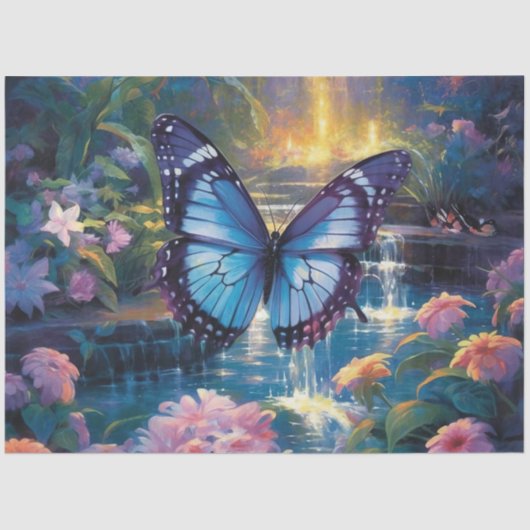 ザムーンライトバタフライシリーズデザイン14 薄葉紙 (正面)