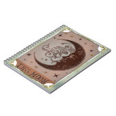 ザムーンヴィンテージタロットカード天才アート ノートブック (左側)