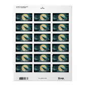 ザムーン飛んでいる住所 シール (フルシート)