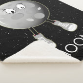 ザムーン&スターズイン宇宙 シェルパブランケット (3/4)