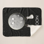 ザムーン&スターズイン宇宙 シェルパブランケット (正面(横))