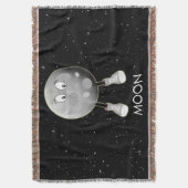 ザムーン&スターズイン宇宙 スローブランケット (正面縦)