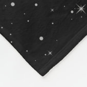 ザムーン&スターズイン宇宙 フリースブランケット (角)