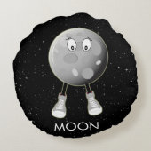 ザムーン&スターズイン宇宙 ラウンドクッション (裏面)