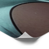 ザメと男 | AIアートポスター ポスター (角)