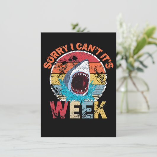 『ザメの贈り物の週おもしろい間』 招待状 (スタンド正面)