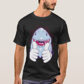 ザメを殴る Tシャツ (正面)