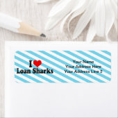 ザメを貸すのが大好き ラベル (インサイチュ)