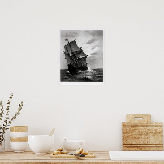 ザメイフラワー ポスター (キッチン)