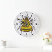 ザメディシンブッダ ラージ壁時計 (ホーム)