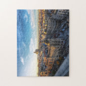 ザメトロポリス建物インマドリードエアパノラマホテル ジグソーパズル (縦)