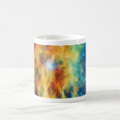 ザメドゥーサネブラハッブル宇宙写真 コーヒーマグカップ (中央)