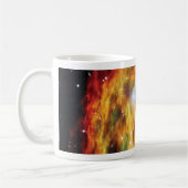 ザメドゥーサネブラハッブル宇宙写真 コーヒーマグカップ (左)