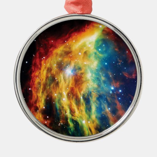 ザメドゥーサネブラハッブル宇宙写真 メタルオーナメント (正面)