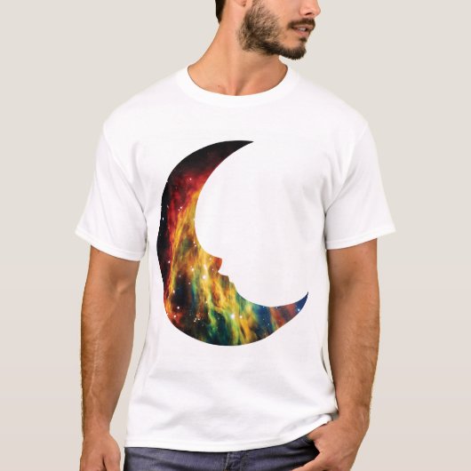 ザメドゥーサネブラハッブル宇宙写真 Tシャツ (正面)