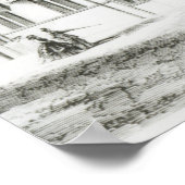 ザメドウ建物，オックスフォード，キリスト教会 ポスター (角)