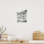 ザメドウ建物，オックスフォード，キリスト教会 ポスター (キッチン)