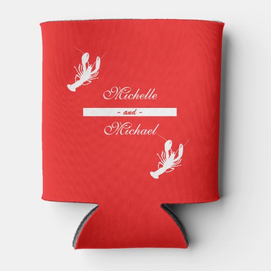 ザメパーソナライズされたガライベント 缶クーラー (正面)