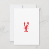 ザメモダンガラ引っ越し祝いパーティーパーティー 招待状 (裏面)