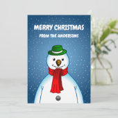 ザメリー雪だるま シーズンカード (スタンド正面)