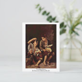 ザメロンイーターbyバルトロメエステバン・ムリロ ポストカード (スタンド正面)