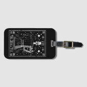 ザモカポットコーヒータロットカード ラゲッジタグ (正面横)