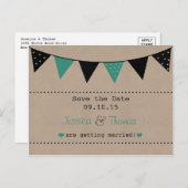 ザモダンターコイズバント結婚コレクション 案内ポストカード (正面/裏面)