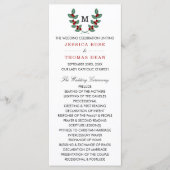 ザモノグラムベリーブッシュ結婚ズコレクション プログラム (正面)