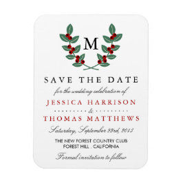 ザモノグラムベリーブッシュ結婚ズコレクション マグネット