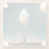 ザモノリス3ファンタジーSci-Fi ガラスコースター (裏面)