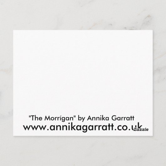 ザモリガン ポストカード (裏面)