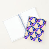 ザモルフォ蝶ハードカバースパイラルスケッチブックN ノートブック (内部)