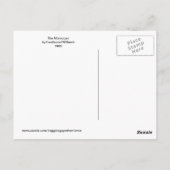 ザモロッコバイフェルディナンド・ウィラールト ポストカード (裏面)