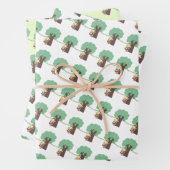 ザモンキーバ食べナラッピング紙フラットシート ラッピングペーパーシート (インサイチュ)