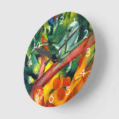 ザモンキー ラウンド壁時計 (傾斜)